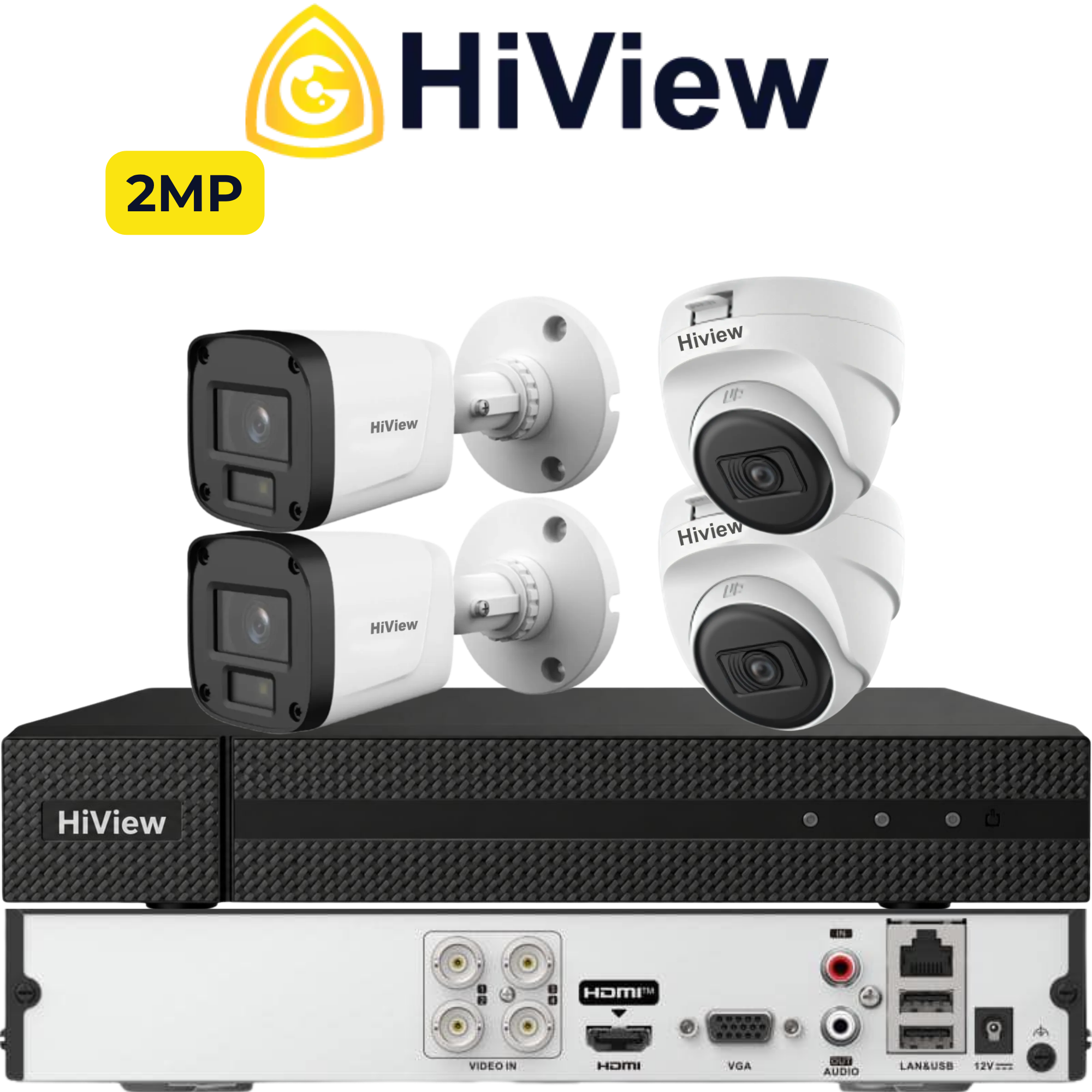 Paket Hiview 4 Kamera